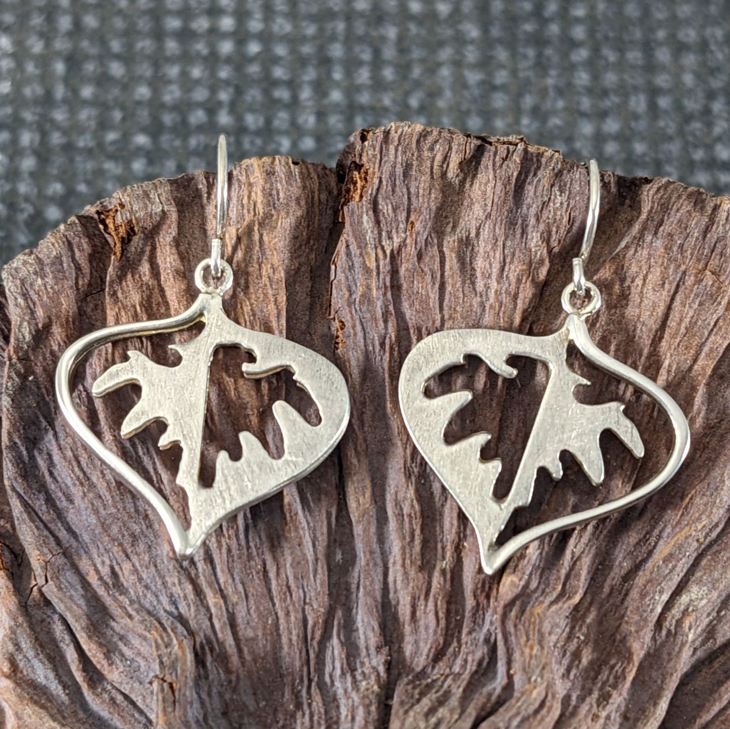 Aspen Leaf Earrings
