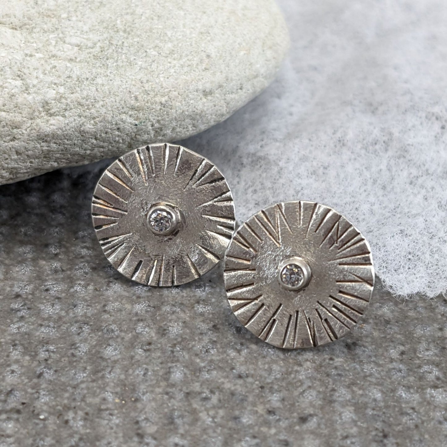 Cubic Zirconia Studs