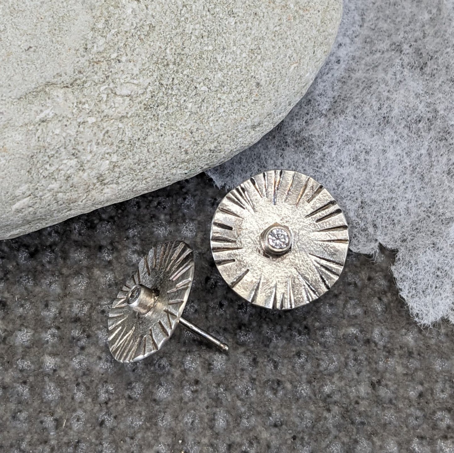 Cubic Zirconia Studs