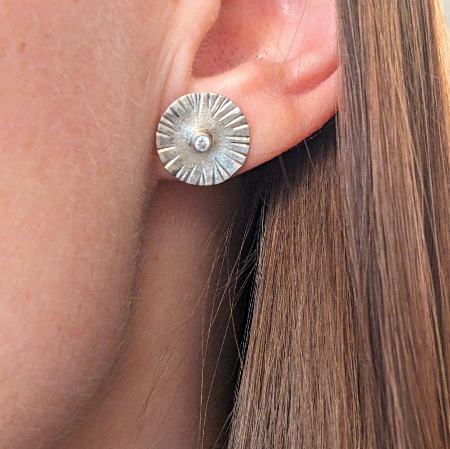 Cubic Zirconia Studs
