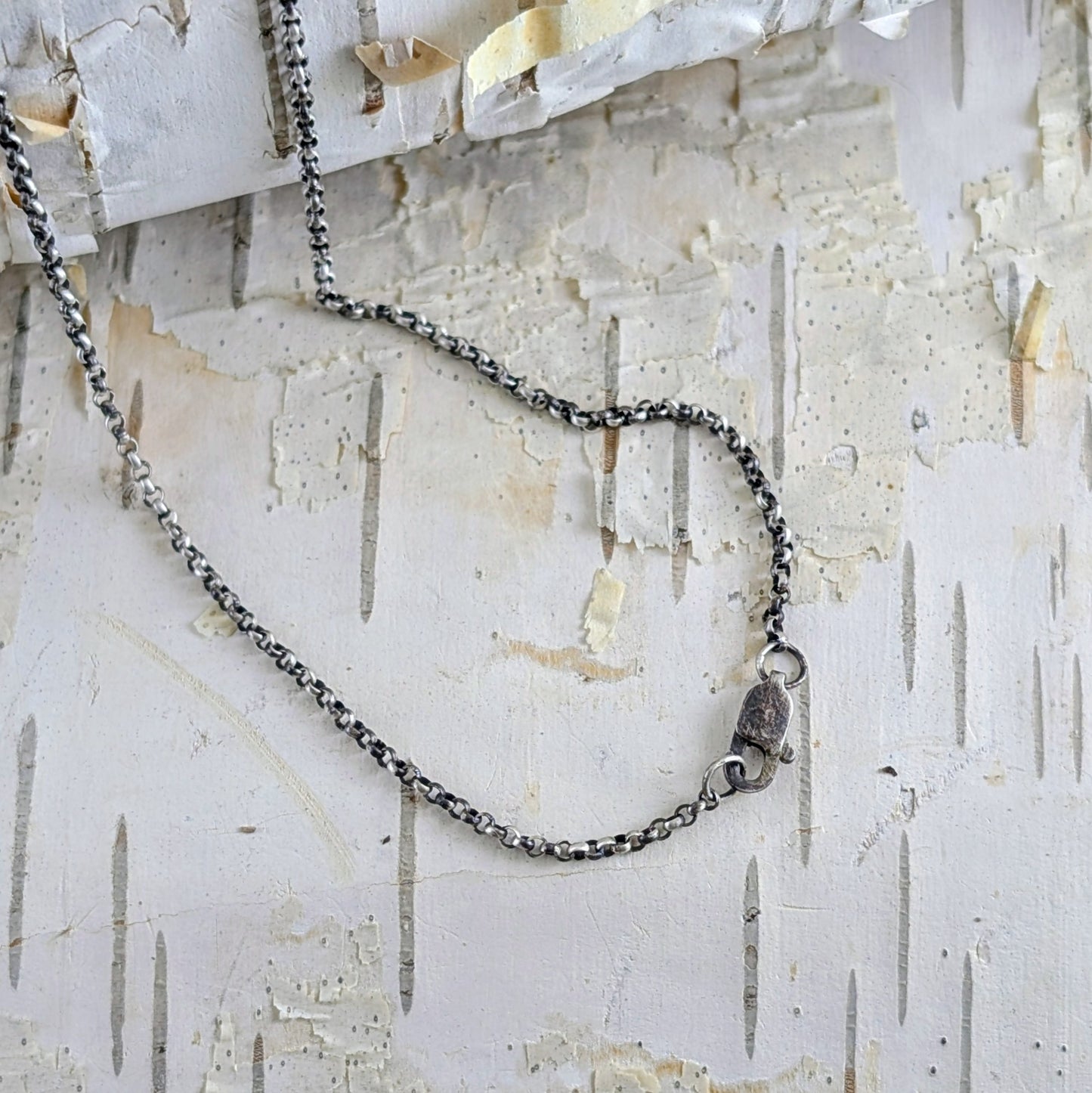Faceted Stone and Pyrite Necklace