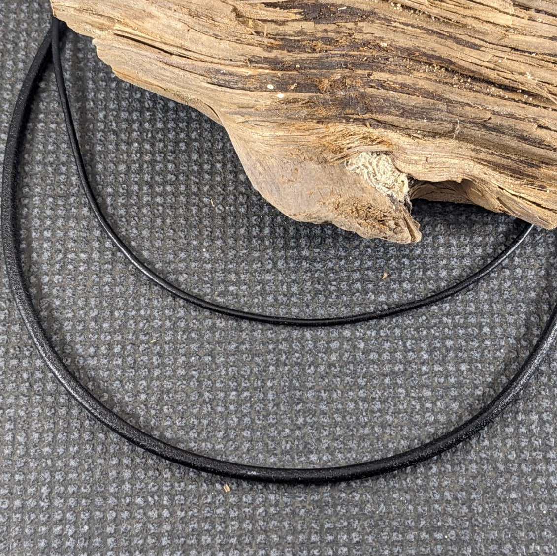 Leather Cord with Sterling Silver Clasp