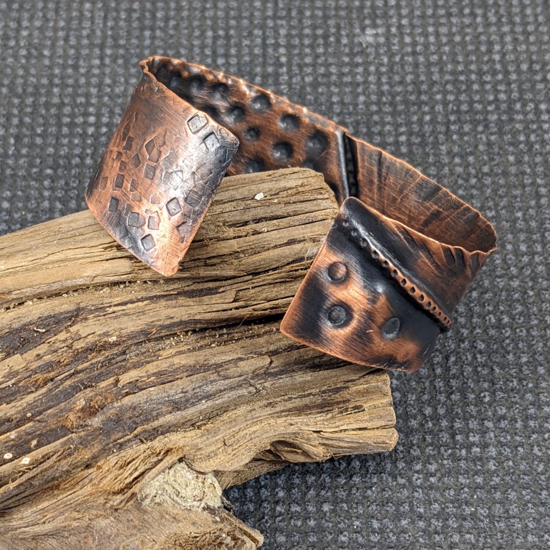 Fold Form Copper Cuff