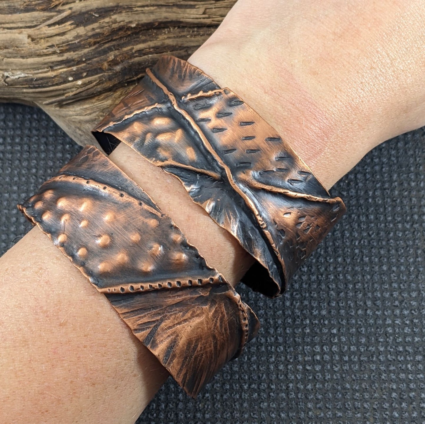 Fold Form Copper Cuff