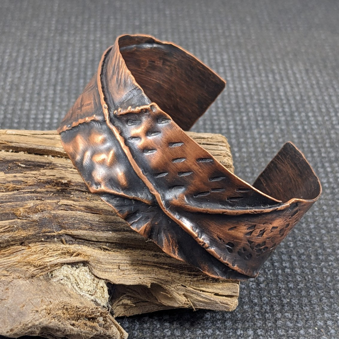 Fold Form Copper Cuff