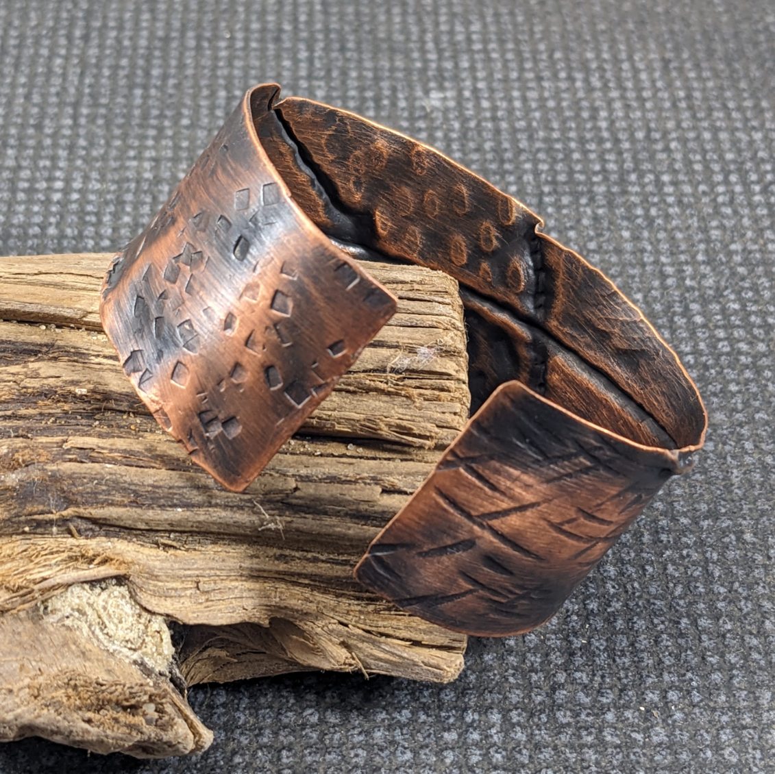 Fold Form Copper Cuff