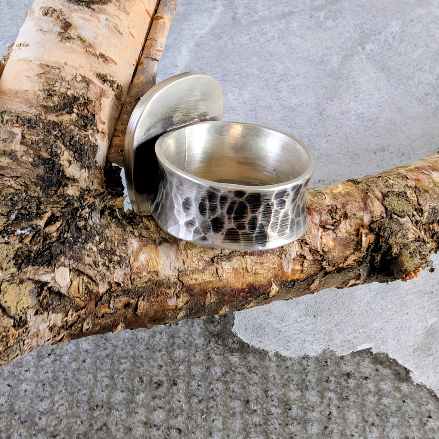 Turquoise and Cubic Zirconia Ring