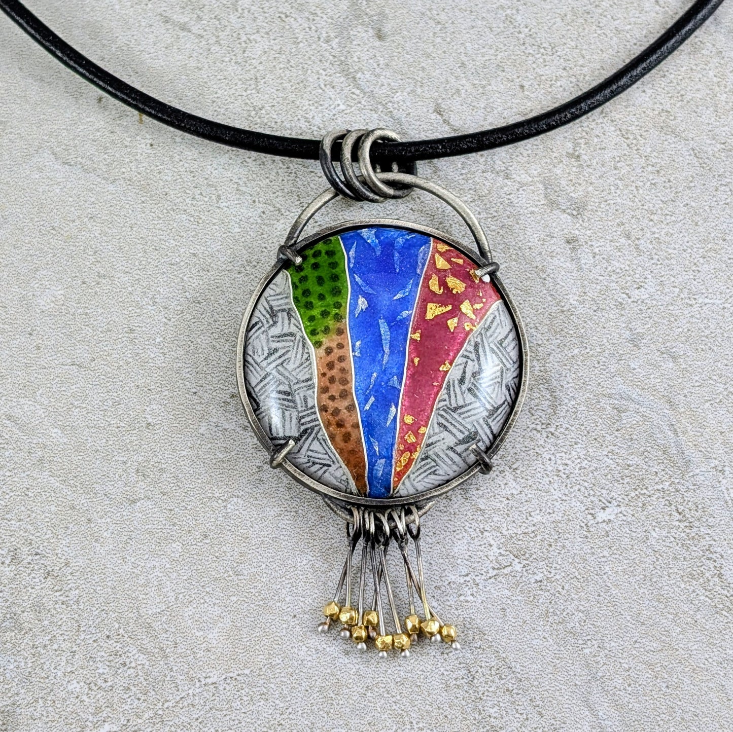 Cloisonne Enamel Pendant