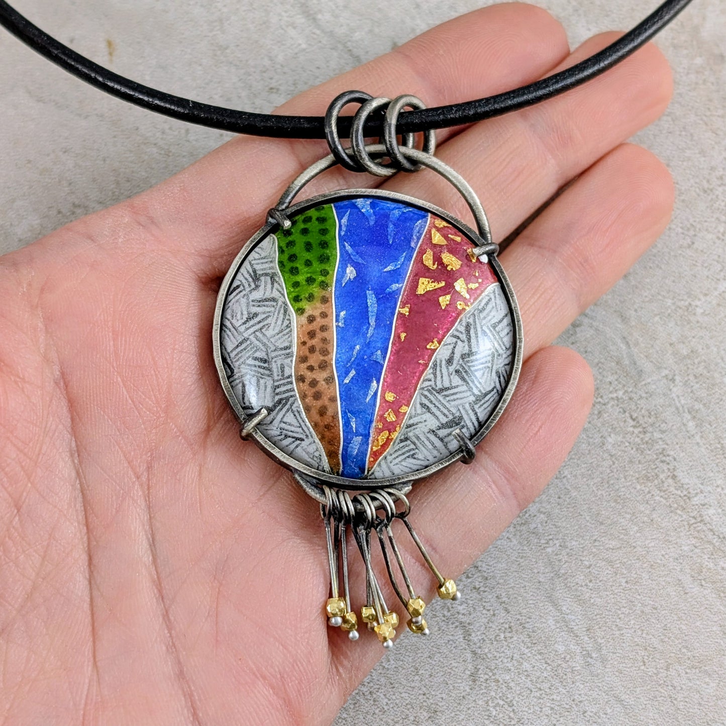 Cloisonne Enamel Pendant